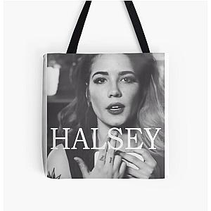 Halsey Poster All Over Print Tote Bag