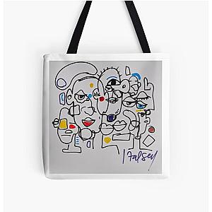 Halsey Portland, OR Art All Over Print Tote Bag