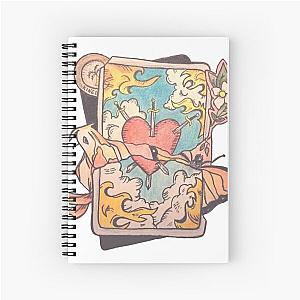 Halsey Tarot Card Spiral Notebook