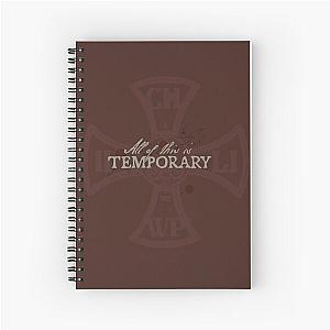 Halsey - H4 - All of this is temporary  Spiral Notebook