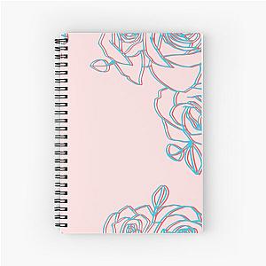 Halsey Roses Spiral Notebook