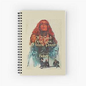 halsey if i can't have love i want power movie Spiral Notebook