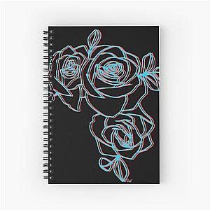 Halsey Roses Spiral Notebook