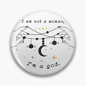 i am not a woman, i'm a god - halsey: if i can't have love, i want power Pin