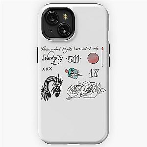 halsey tattoos  iPhone Tough Case