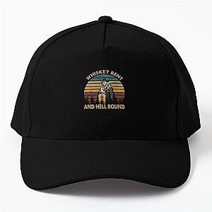 Hank Williams Jr T-ShirtVintage Whiskey Bent - Hank Williams Jr - Hell Bound  Baseball Cap