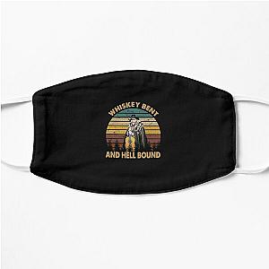 Hank Williams Jr T-ShirtVintage Whiskey Bent - Hank Williams Jr - Hell Bound  Flat Mask