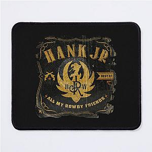 Man Hank Williams Jr Tee Classic Mouse Pad