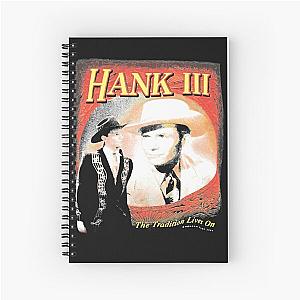 Vintage Hank Williams III Debut Risin Classic Spiral Notebook