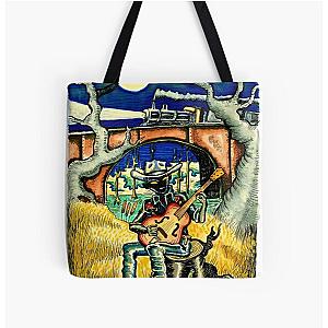 Hank Williams Ramblin Man All Over Print Tote Bag