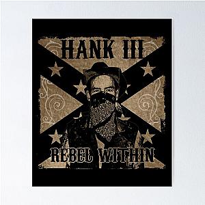 Hank Williams Jambalaya Vintage Hank III Poster