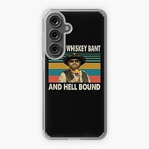 Hank Williams Jr T-ShirtHank Williams Jr - I'll Get Whiskey Bant And Hell Bound Samsung Galaxy Soft Case