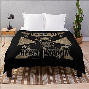 Hank Williams Jambalaya Vintage Hank III Throw Blanket