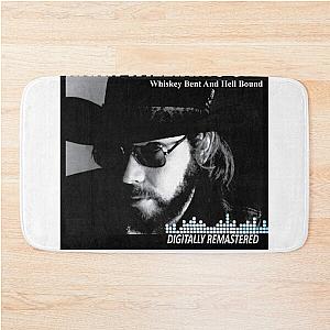Hank Williams JR. Whiskey Bent & Hell Bound Classic Bath Mat