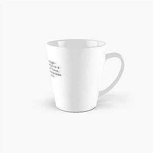 Hannah Gadsby autism quote Dark Tall Mug
