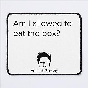 Hannah Gadsby dark Mouse Pad