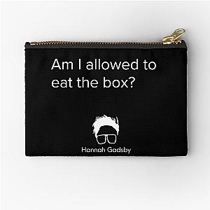 Hannah Gadsby box joke Zipper Pouch