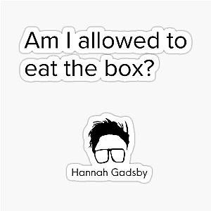 Hannah Gadsby dark Sticker