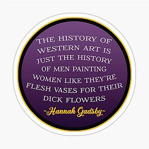 Hannah Gadsby sticker