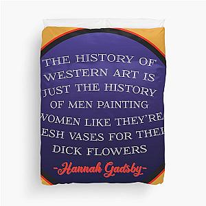 Hannah Gadsby Duvet Cover