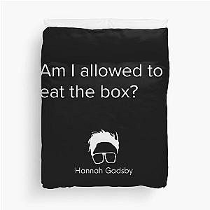 Hannah Gadsby Box Joke Duvet Cover