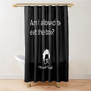 Hannah Gadsby Box Shower Curtain