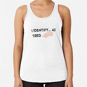 I Identify Hannah Gadsby Racerback Tank Top