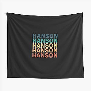 Hanson Name T Shirt - Hanson Vintage Retro Hanson Name Gift Item Tee Tapestry