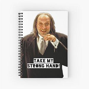 Scary Movie Hanson - Strong Hand Spiral Notebook