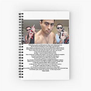 Martin Cabello Helly Hanson Spiral Notebook