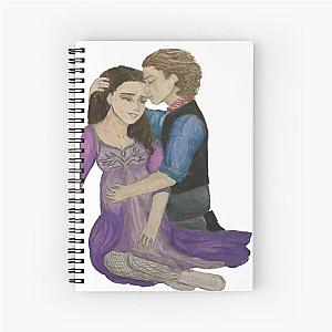 Believe in  Happy Endings Spiral Notebook