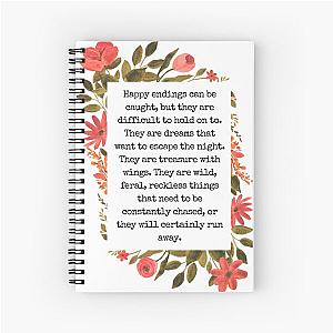 Happy Endings Spiral Notebook