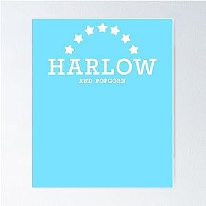 harlow and popcorn Poster RB1212