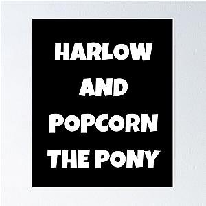 Harlow And Popcorn The Pony Poster RB1212