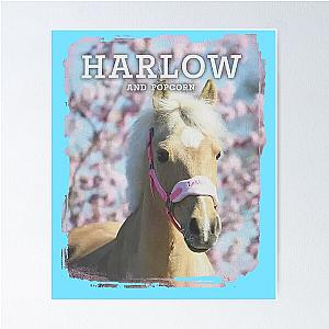 harlow and popcorn Poster RB1212