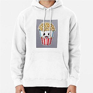 Comics eating popcorn sticker  Pullover Hoodie RB1212