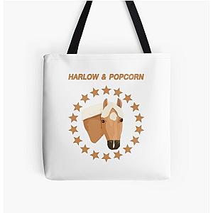 harlow and popcorn merch popcorn the pony All Over Print Tote Bag RB1212