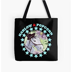 Harlow And Popcorn All Over Print Tote Bag RB1212