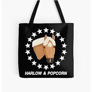 Harlow And Popcorn Merch Popcorn The Pony All Over Print Tote Bag RB1212