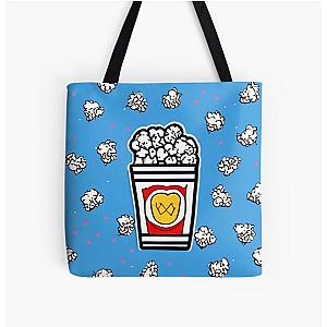 Popcorn Panic   Popcorn Kingdom   Popcorn Party All Over Print Tote Bag RB1212