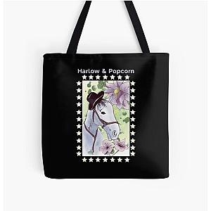 Harlow And Popcorn All Over Print Tote Bag RB1212