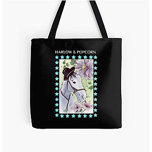 Harlow And Popcorn All Over Print Tote Bag RB1212