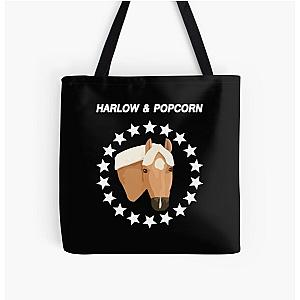 harlow and popcorn merch popcorn the pony All Over Print Tote Bag RB1212