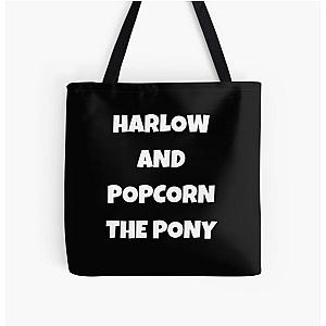 Harlow And Popcorn The Pony All Over Print Tote Bag RB1212