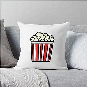 Popcorn Panic   Popcorn Party   Popcorn Frenzy Throw Pillow RB1212