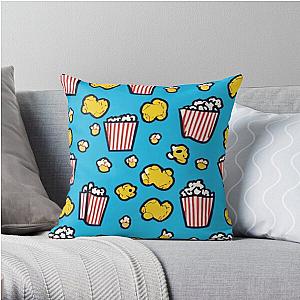 Popcorn Frenzy   Popcorn Power    Popcorn Party Throw Pillow RB1212