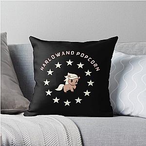 Harlow And Popcorn  Throw Pillow RB1212