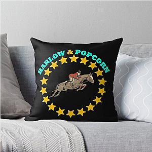 Harlow And Popcorn A Throw Pillow RB1212