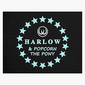 Harlow And Popcorn Merch Harlow Logo Jigsaw Puzzle RB1212