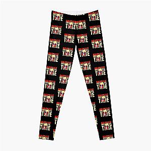 its movie time and popcorn Leggings RB1212